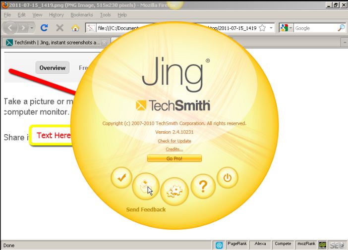 jing software initial release